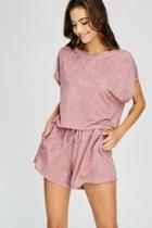  Mauve Short Set