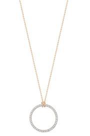  Circle Diamond Necklace