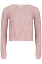  Pink Cropped Sweater