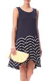  Navy Sleeveless Dress