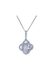  Sterling-silver Dancing-stone Necklace