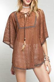 Carmel Crochet Poncho