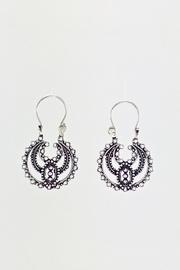  Basket Vintage-style Sterling-silver-hoop-earrings