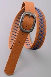  Brown Stitch Belt