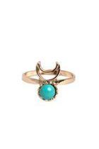  Turquoise Moon Ring