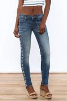  Skinny Marilyn Embroidered Jean