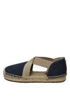  Denim Canvas Flat