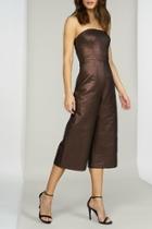  Copper Jacquard Jumpsuit