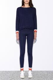  Bubble-sweatshirt Stripe Rib