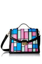  Exotic Grid Crossbody