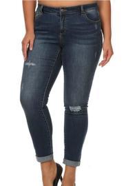  Distressed Skinny Denim