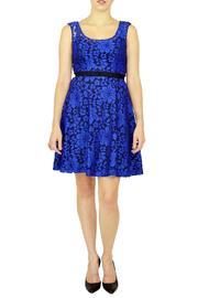  Cobalt Flare Dress