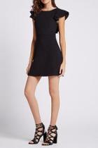  Back Ruffle Dress