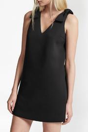  Black V Neck Dress