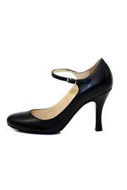 Leather Mary-jane Heel