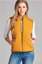  Quilted Padded Vest