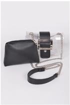  Lucite Chain Bag