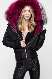  Fordham Intarsia Bomber