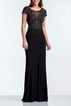  Sleeveless Jersey Gown