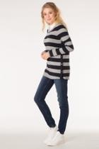  Soft Stripe Sweater