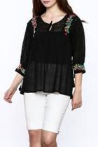  Franco Embroidered Blouse