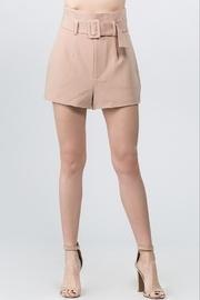  Belted High Waist Short