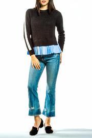  Knit Combo Sweater