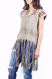  Fringed Huipil Top