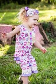  Cupcake Ruffle Romper