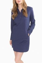  Alyssa Seersucker Shirt-dress