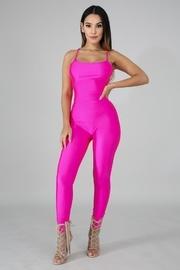  Neon Pink Jumpsuit