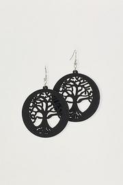  Tree-of-life Laser-cut Dagle-earrings