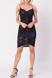  Leopard Underlay Dress