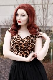  Leopard Isabel Top