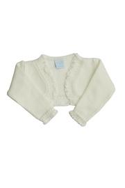  Ivory Ruffles Bolero