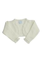  Ivory Ruffles Bolero