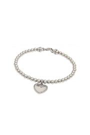  Diamond Beaded-heart Bangle