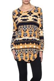  Aztec Reindeer Top