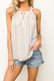  Striped Halter Tank