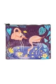  Flamingo Zipper Pouch