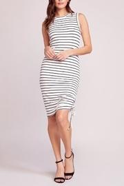  What's-the-ruche Stripe Dress