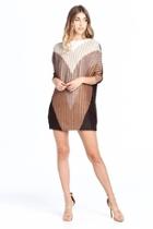  Pleated Adedepattern Dress