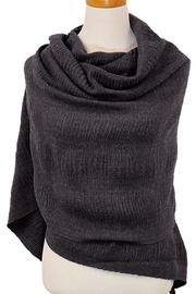  Large Convertible Fringe-scarf