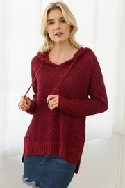  Red Fuzzy Pullover