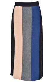  Banded Colored Skirt