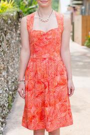 Sweetheart Batik Dress