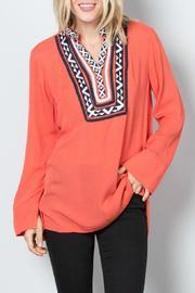  Embroidered Bib Tunic