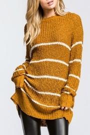  Striped Oversized Tunic