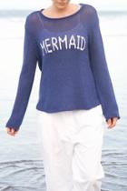  Mermaid Crewneck Sweater