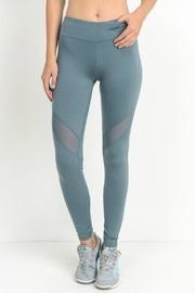  Mesh Detail Leggings